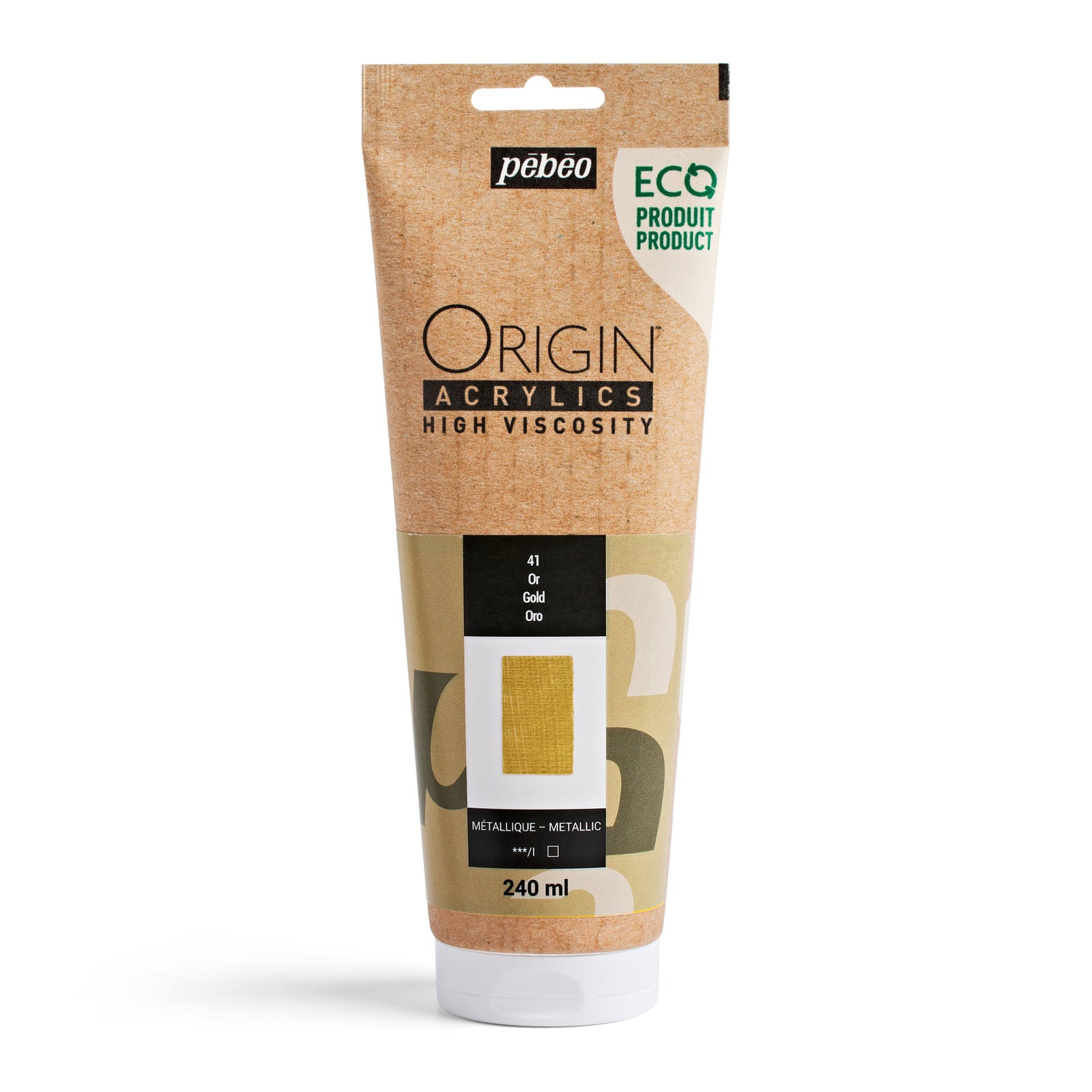 Pebeo Origin farba akrylowa 240 ml – Złoty