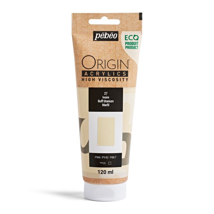 Pebeo ORIGIN Farba akrylowa 120 ml – neapolitańska żółta