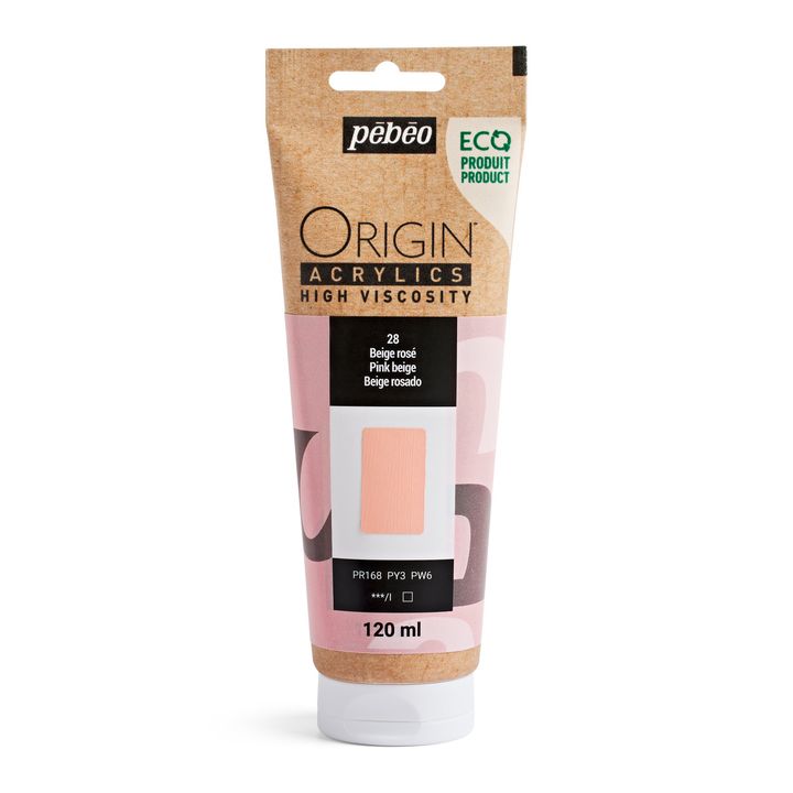 Pebeo ORIGIN Farba akrylowa 120 ml – żółta ochra