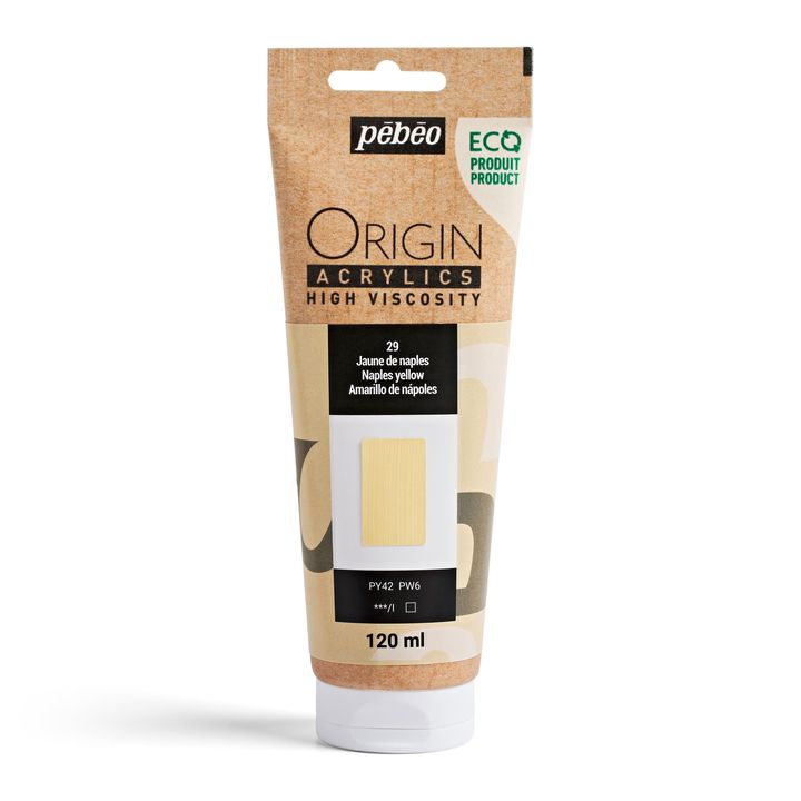 Pebeo ORIGIN Farba akrylowa 120 ml – sienna surowa