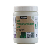 Pebeo Origin fosforyzujący żel akrylowy 225 ml – zielony