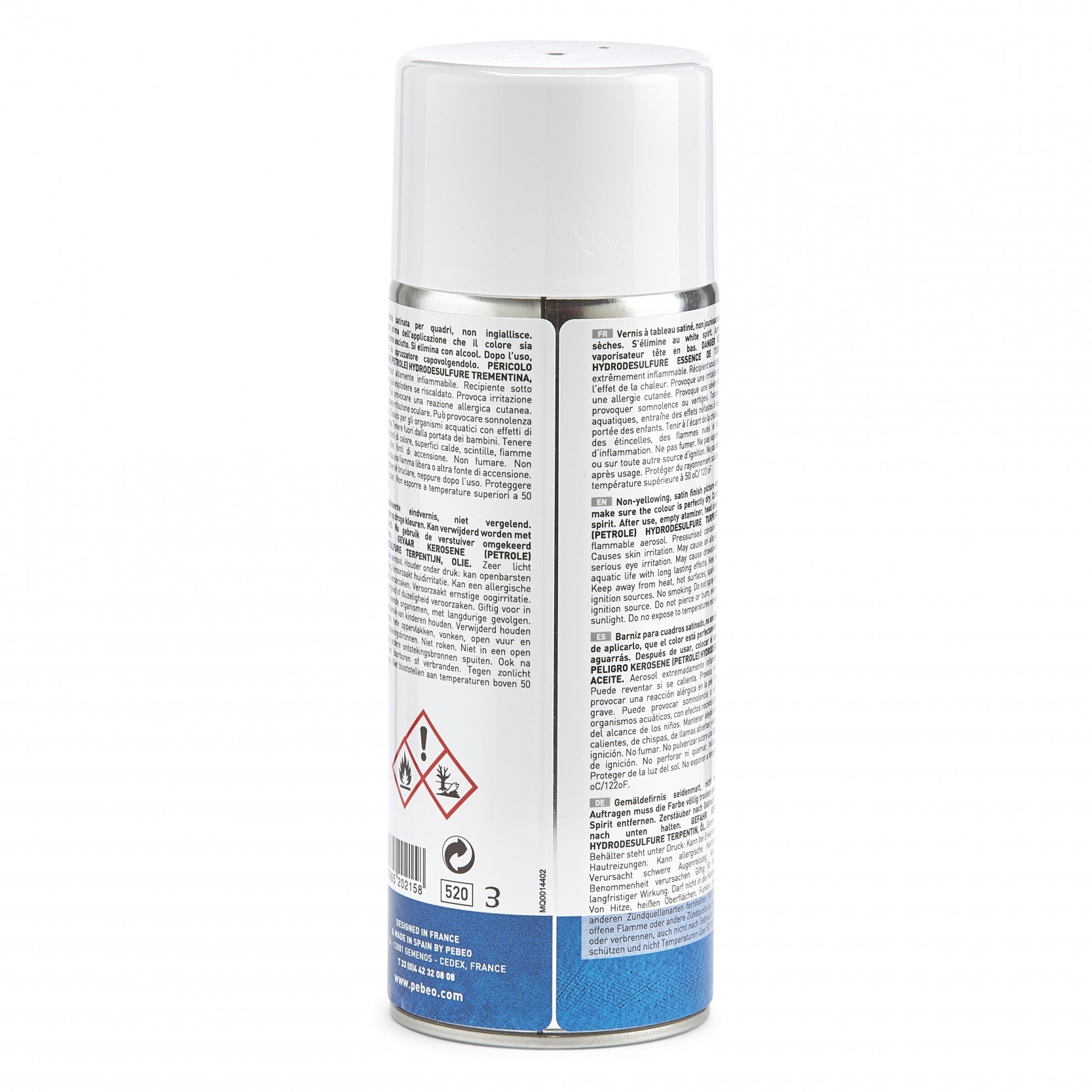 Pebeo satynowy werniks w sprayu 400 ml