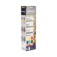Pebeo Setacolor zestaw farb kryjących do tkanin 6 x 20 ml