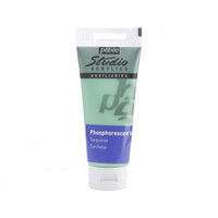 Pebeo Studio żel akrylowy 100 ml Phosphorescent Turquoise
