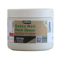 Pebeo Studio Acrylics czarne gesso akrylowe 475 ml