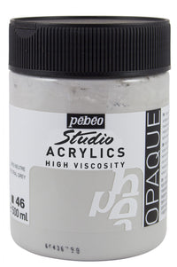Pebeo Studio farba akrylowa 500 ml – Szary neutralny
