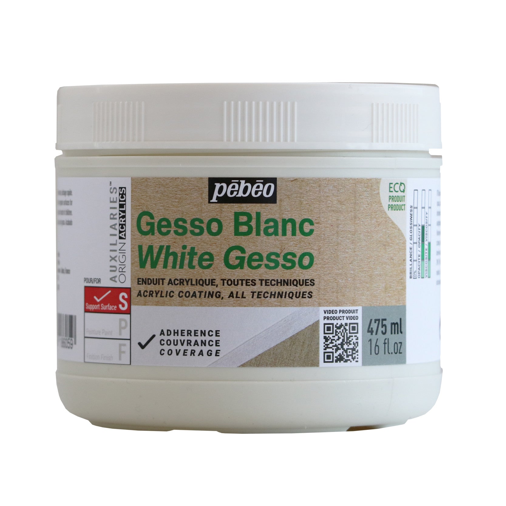 Pebeo Studio gesso grunt akrylowy 475 ml