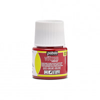 Farba witrażowa do szkła Pebeo Vitrea 160 błyszcząca 45 ml – Papryka
