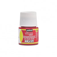 Farba witrażowa do szkła Pebeo Vitrea 160 błyszcząca 45 ml – Paprykowa czerwień