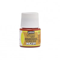 Farba witrażowa do szkła Pebeo Vitrea 160 błyszcząca 45 ml – Szafranowa żółć