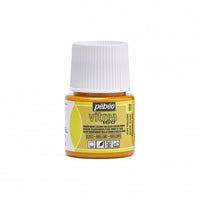 Farba witrażowa do szkła Pebeo Vitrea 160 błyszcząca 45 ml – Słoneczna żółć