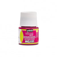 Farba witrażowa do szkła Pebeo Vitrea 160 błyszcząca 45 ml – Żywy róż