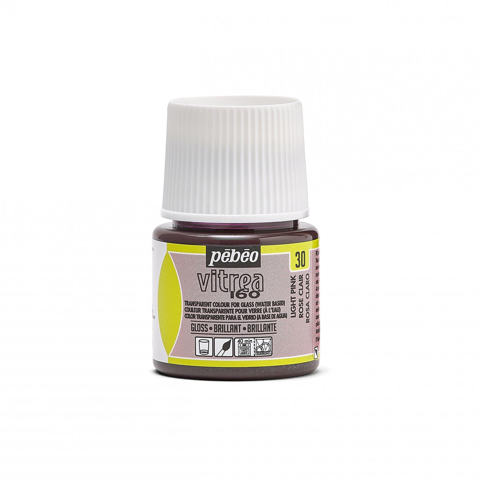 Farba witrażowa do szkła Pebeo Vitrea 160 błyszcząca 45 ml