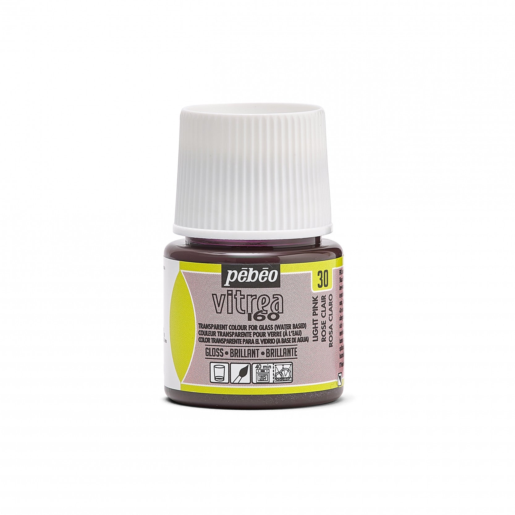 Farba witrażowa do szkła Pebeo Vitrea 160 błyszcząca 45 ml