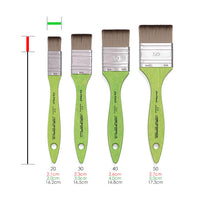 Pędzel płaski (mottler) Fit Synthetics 5073 - da Vinci | różne rozmiary | Artmie