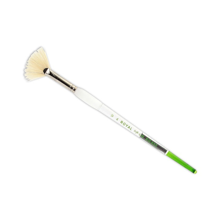 Pędzel wachlarz Soft Grip / wielkość 4 | Artmie