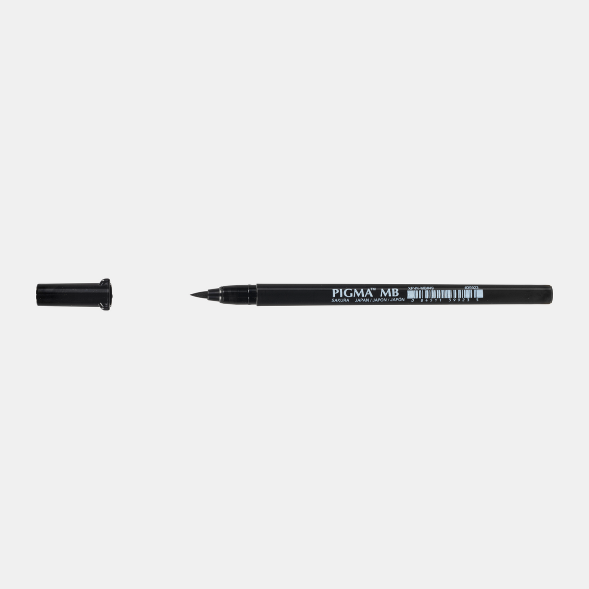 Pędzelkowe kaligraficzne pero SAKURA Pigma Brushpen Medium czarne