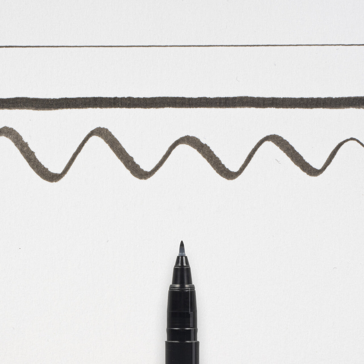 Pędzelkowe pióro kaligraficzne SAKURA Pigma Brushpen Fine – czarne