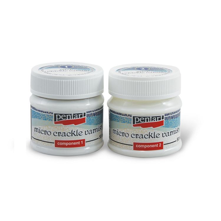 PENTART-CRACKLE MICRO dwuskładnikowe / 50ml   50ml | Artmie