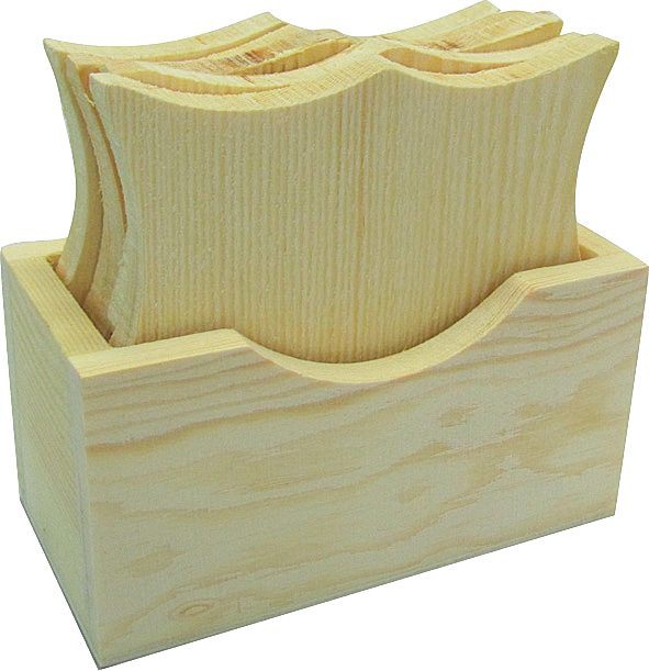 Pentart podstawki pod kubki ze stojakiem, łukowe, 11,5 x 6 x 6,5 cm