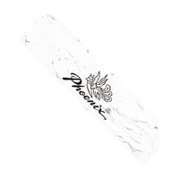 Phoenix, zagruntowane płótno na tekturze w kształcie serca 3 mm | 20–50 cm