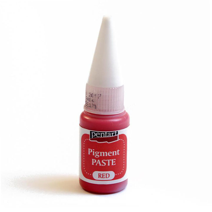 Pasta pigmentowa Pentart 20 ml – czerwona