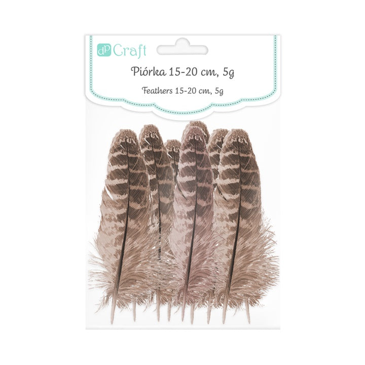 Piórka kacze dekoracyjne / 15 - 20 cm, 5 g | Artmie