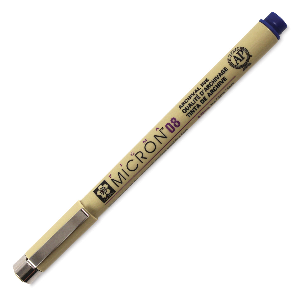 Pióro techniczne SAKURA Pigma Micron, błękit królewski – 0,45 – 0,50 mm