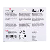 Pisaki akwarelowe ECOLINE BRUSH PEN 15 szt. | Artmie