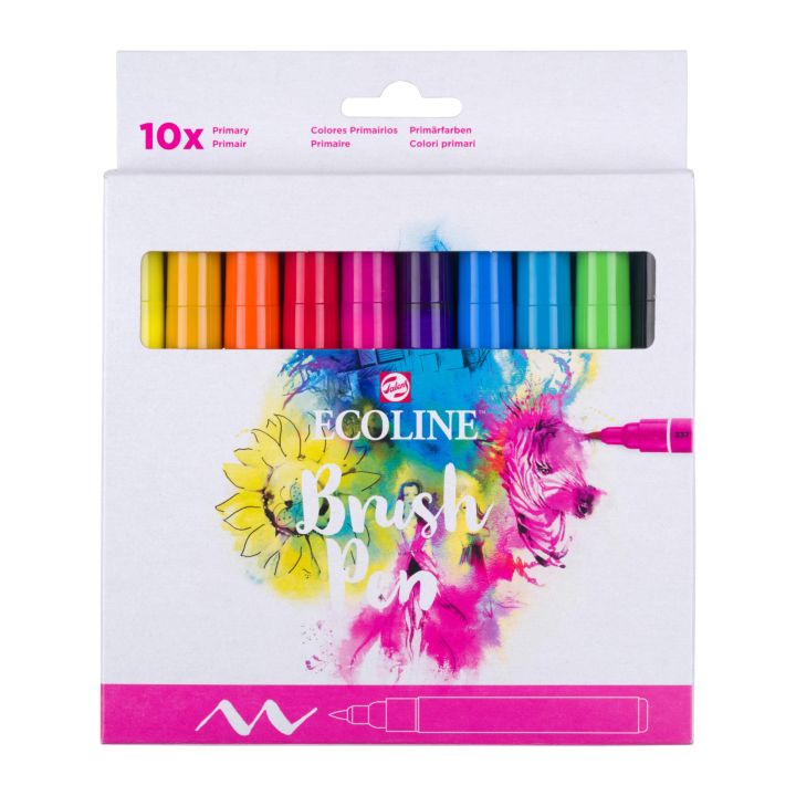 Pisaki akwarelowe Ecoline Brush Pen | Artmie