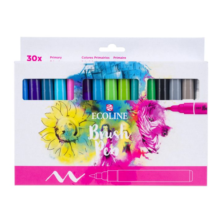 Pisaki akwarelowe Ecoline Brush Pen | Artmie