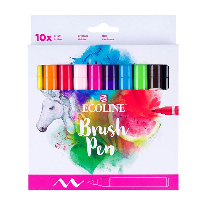 Pisaki akwarelowe Ecoline Brush Pen | Artmie