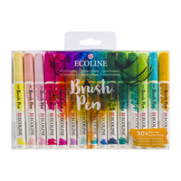 Pisaki akwarelowe Ecoline Brush Pen Additional | 30 częściowy zestaw | Artmie