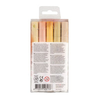 Pisaki akwarelowe Ecoline Brush Pen Beige Pink | Zestaw 5 sztuk | Artmie