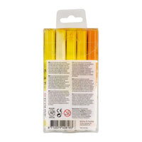 Pisaki akwarelowe Ecoline Brush Pen Yellow | Zestaw 5 sztuk | Artmie