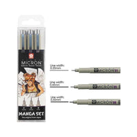 Pisaki pędzelkowe akwarelowe SAKURA Koi Coloring Brush Manga