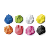 Plastelina GIOTTO Patplume kolory neonowe 8 x 33 g
