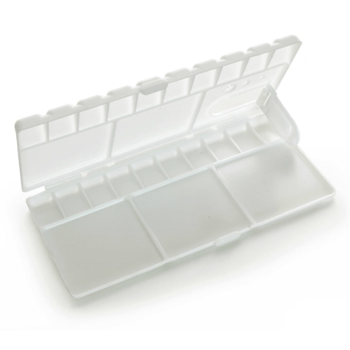 Plastikowa, składana kasetka do akwareli o wymiarach 20 x 10 cm (po złożeniu) | Artmie