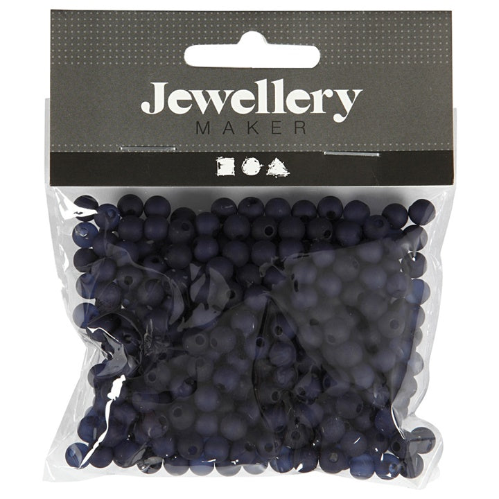 Plastikowe koraliki - 40 g | różne kolory | Artmie
