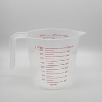 Plastikowy pojemnik do mieszania i nalewania 1000 ml | Artmie