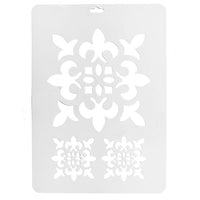 Plastikowy szablon - Ornament / 21 x 29cm | Artmie