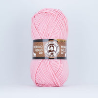 Włóczka dziewiarska Madame Tricote Paris Merino Gold 200 - 100 g – 039 jasnoróżowa