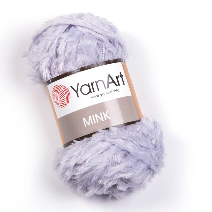 Włóczka dziewiarska YarnArt Mink 50 g – 334 jasnoszara