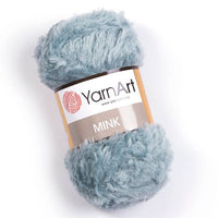 Włóczka dziewiarska YarnArt Mink 50 g – 348 jasna zieleń