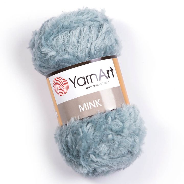 Włóczka dziewiarska YarnArt Mink 50 g – 348 jasna zieleń