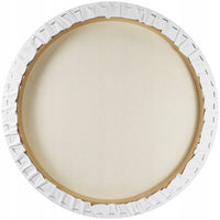 Płótno malarskie na ramie Phoenix, okrągłe, 350 g/m², średnica 15–105 cm (bazowy rozmiar 20 cm, wybierz rozmiar)