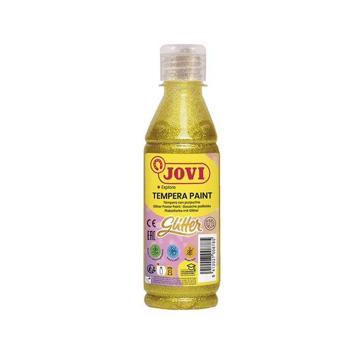 Płynna farba tempera z brokatem JOVI 250 ml | różne kolory | Artmie