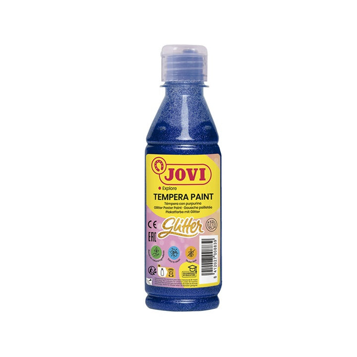 Płynna farba tempera z brokatem JOVI 250 ml | różne kolory | Artmie