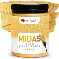 Płynna pasta metaliczna ARTMIE MIDAS złota | różne pojemności | Artmie