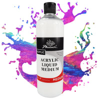 Płynne medium akrylowe Phoenix 500 ml